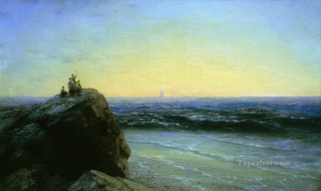 farewell 1895 Romantic Ivan Aivazovsky Russian Oil Paintings